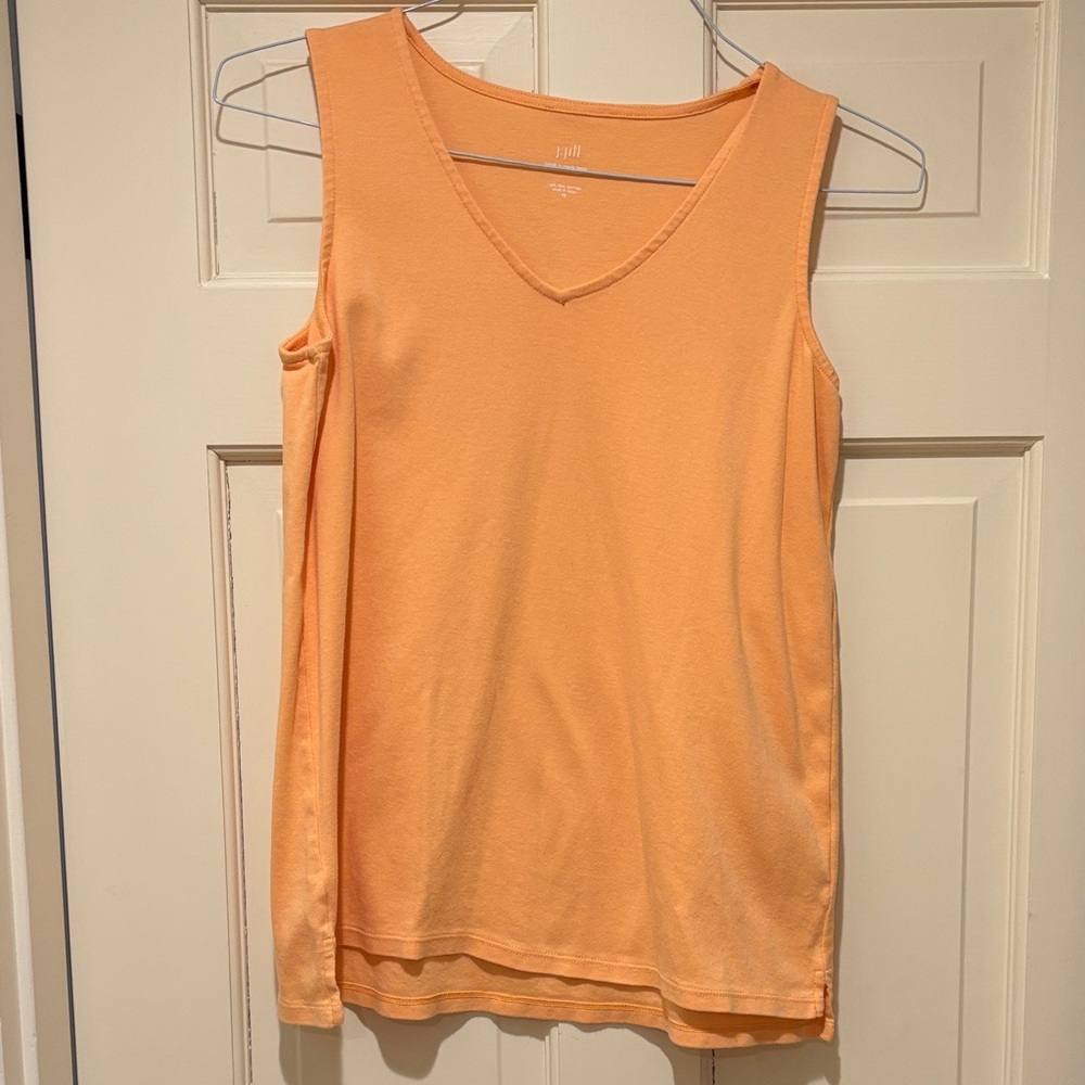 J. Jill Apricot Tank Top